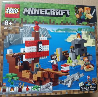 LEGO Minecraft 21152 Barco Pirata