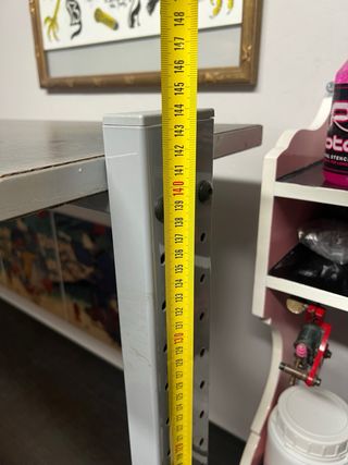 Tavolo da design/disegno in legno e metallo