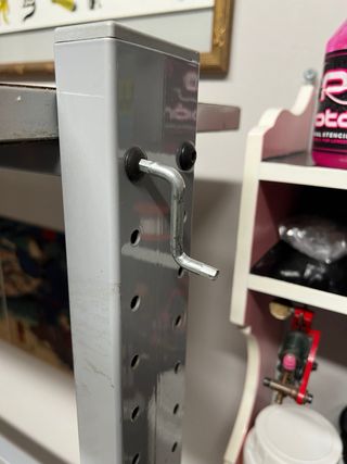 Tavolo da design/disegno in legno e metallo