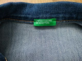 Chaqueta vaquera Benetton T.6-7 años