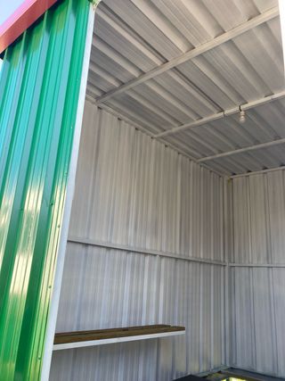 Casetas de obra/jardín metálicas