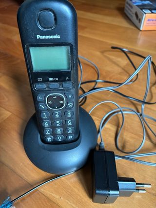 Teléfono Inalámbrico Panasonic Negro