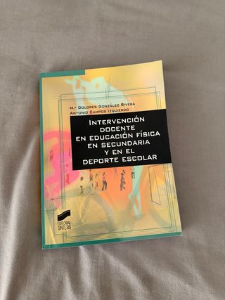 Libro Intervención docente en Educación Física...