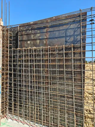 Chapas Encofrado Metálico Muro Maquiobras