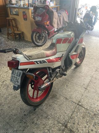 Yamaha TZR 80 Deltabox Roja y Blanca