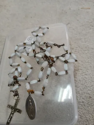 Antico Rosario con Crocifisso e Medaglia