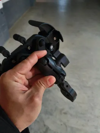 Soporte Móvil Moto Negro