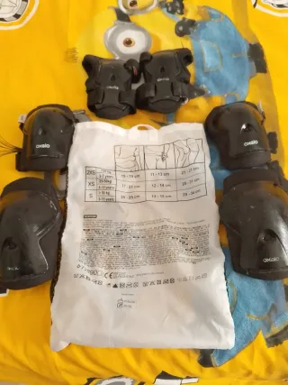 Pack Rodilleras, Coderas y Muñequeras Oxelo Talla
