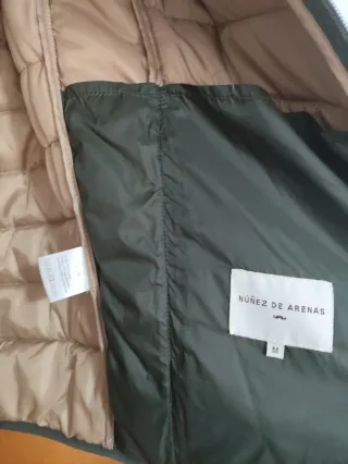 Chaleco acolchado hombre verde