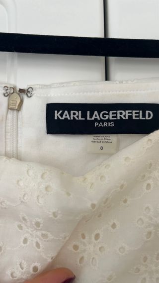 Mono Blanco Karl Lagerfeld