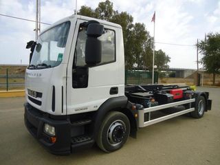 Iveco EUROCARGO 120 E 25-CAMIONES GANCHO PORTACONT