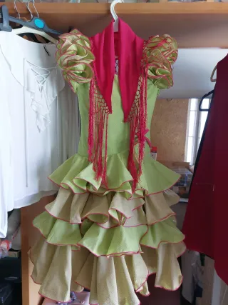 Traje Flamenca Niña 4 Años