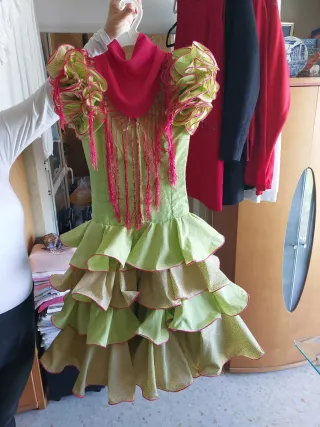 Traje Flamenca Niña 4 Años