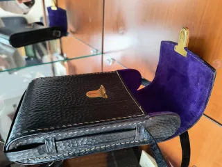 Funda de cuero para cámara fuelle