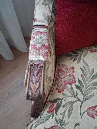 Preciosa orejera con cojín de plumas