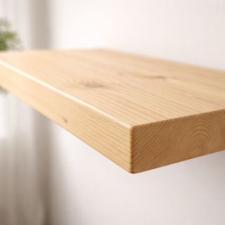 Estante madera maciza 60x20 | decoración pared