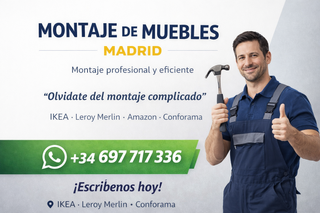 montaje de mueble en madrid