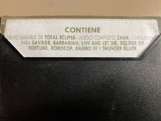 Microhobby Sleccion 3 ZX Spectrum Cinta