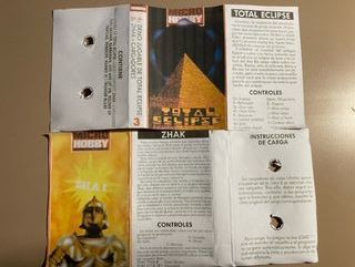 Microhobby Sleccion 3 ZX Spectrum Cinta