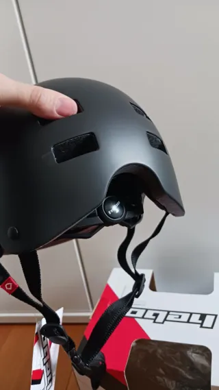 Casco Hebo Wheelie Nero L Bmx Biketrial