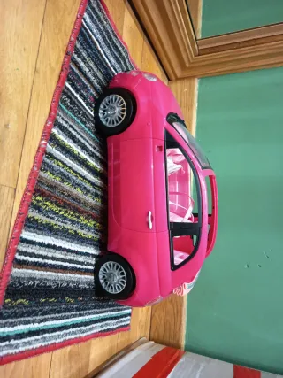 Coche de Barbie Rosa