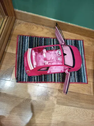 Coche de Barbie Rosa