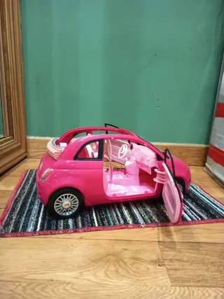 Coche de Barbie Rosa