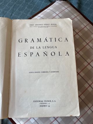 Gramáticade la Lengua Española 1964
