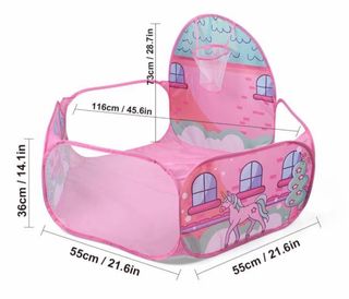 Piscina de Pelotas Infantil Unicornio