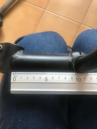 Potencia y manillar bici montaña GT