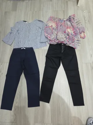 Lote 2 camisas y 2 pantalones