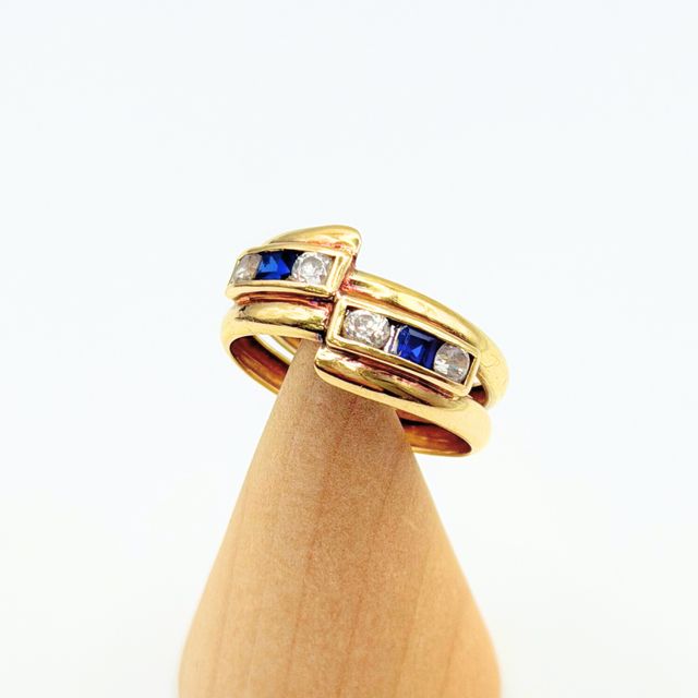 Anillo Oro 18K, 2.45gr, T-14