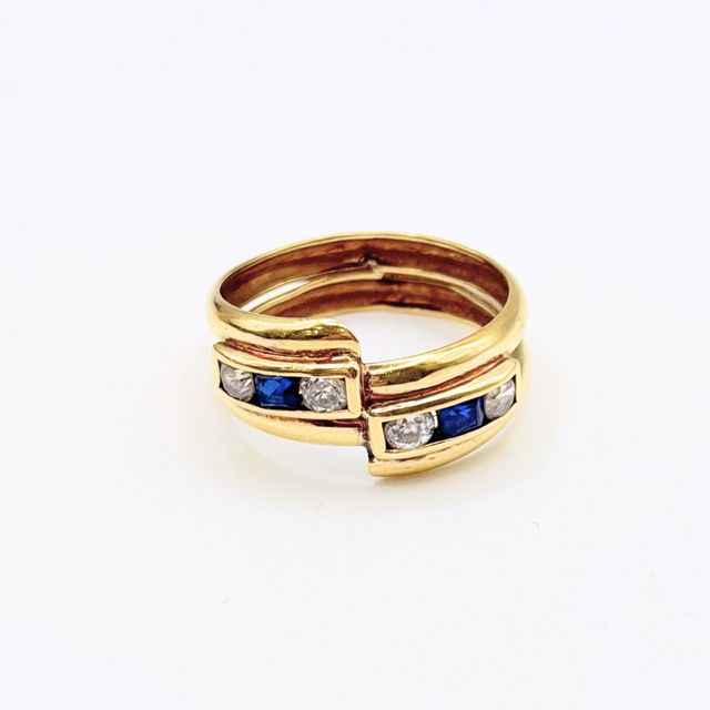 Anillo Oro 18K, 2.45gr, T-14