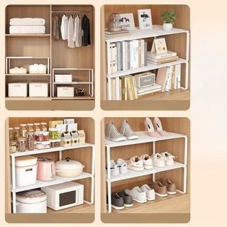 Pack 2 Organizadores Armario Extensibles Metal