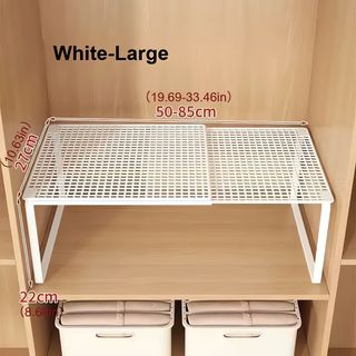 Pack 2 Organizadores Armario Extensibles Metal