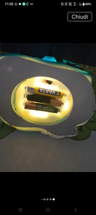 Tazza Inter con cucchiaino e lampada