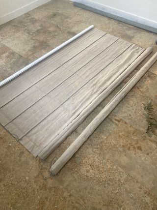 3 Estores de Lino Beige