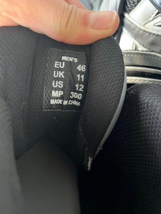 Patines Roces Talla 46 Negro/Gris con funda