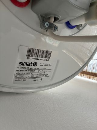 Termo Eléctrico Simat 100L