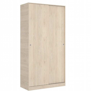 Armario 100x204x50cm 2 Puertas Correderas. Nature