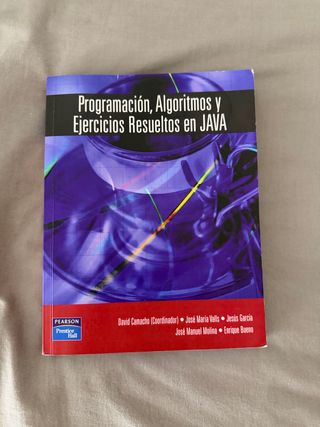 Libro Algoritmos y ejercicios resueltos en Java