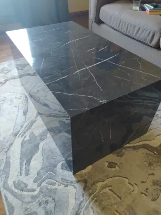 Mesa de centro Westwing Lesley efecto mármol