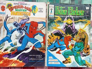 SPIDERMAN Y POWERMAN. 4 COMICS