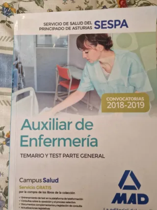 Libros Mad auxiliar de enfermeria