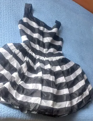 Vestido Rayas Flores