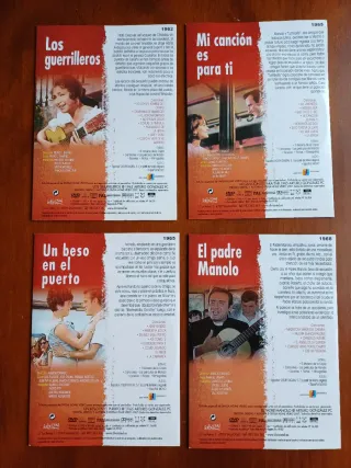 MANOLO ESCOBAR. LOTE 15 PELÍCULAS. DVD.