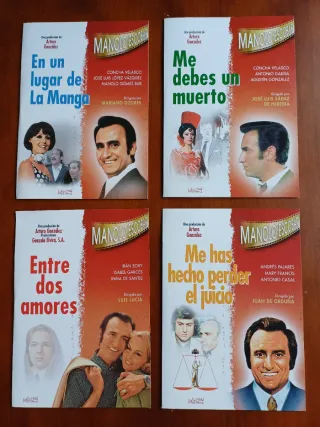 MANOLO ESCOBAR. LOTE 15 PELÍCULAS. DVD.