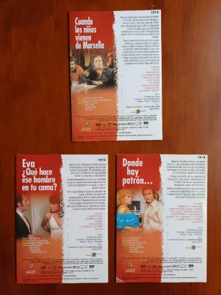 MANOLO ESCOBAR. LOTE 15 PELÍCULAS. DVD.