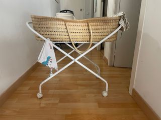 Moisés/Cuna canastilla con soporte
