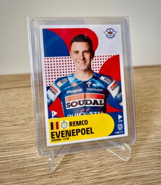 Cromo de Remco Evenepoel Tour Francia 2025